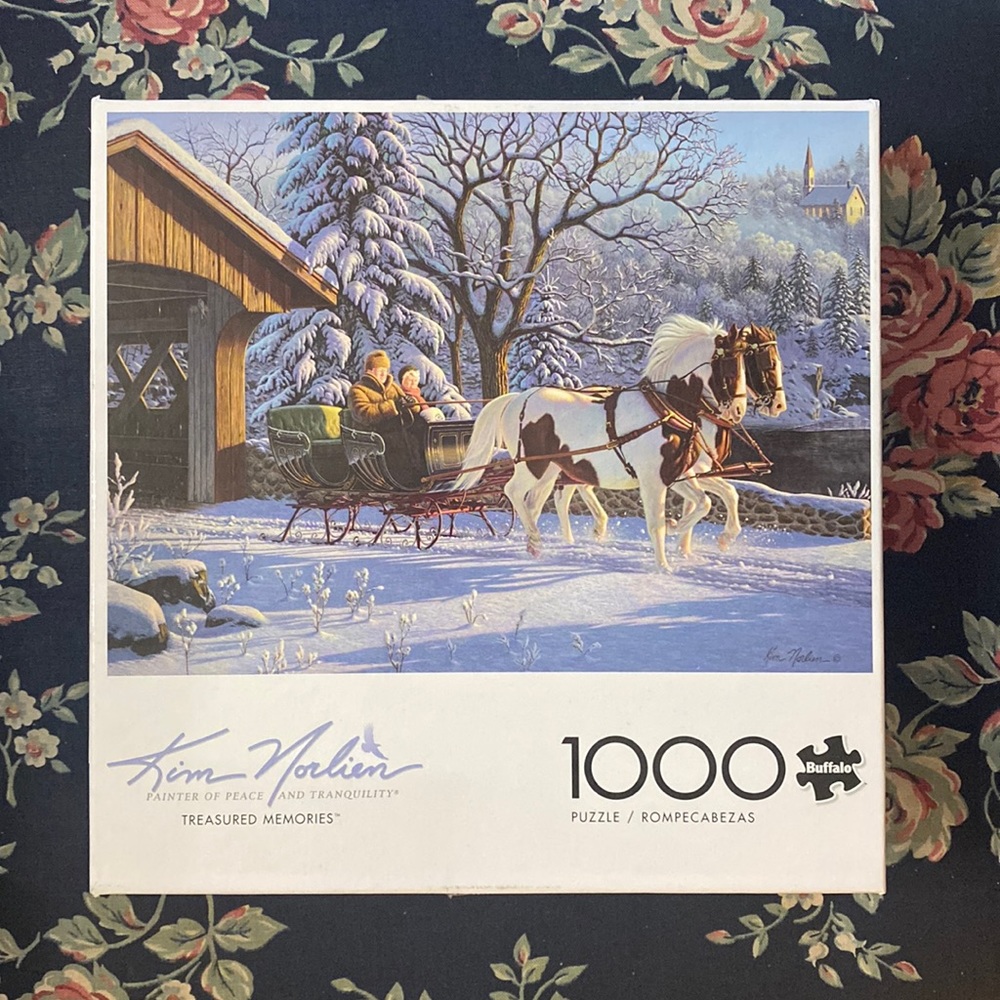 1000 piece puzzle-Sleigh